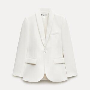 BRAND NEW White Structured Blazer